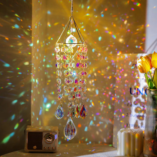 Christmas Window Crystal Suncatcher