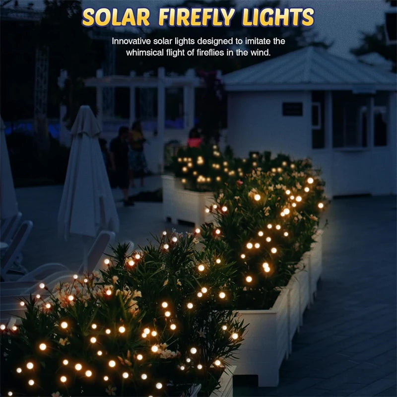 Christmas Solar Firefly Garden Lights