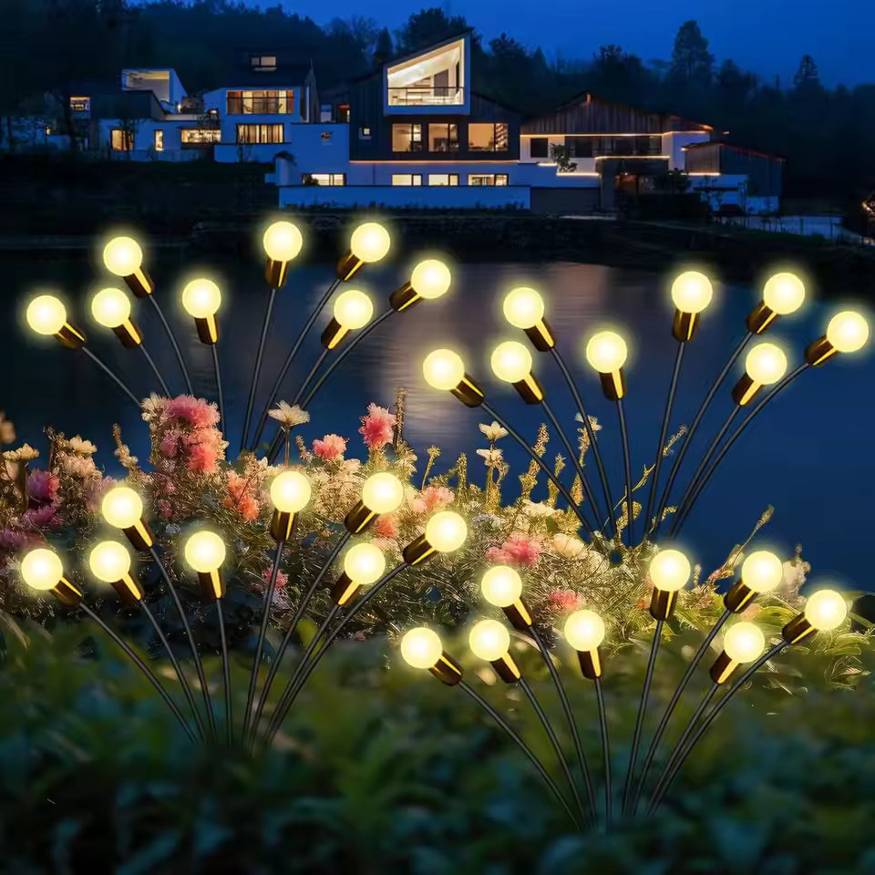 Christmas Solar Firefly Garden Lights