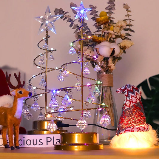 Christmas LED Crystal Star Lamp