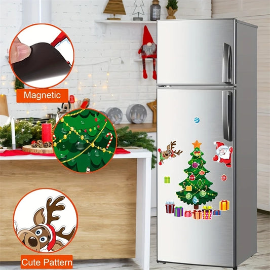 Magnetic Christmas Tree for Refrigerator