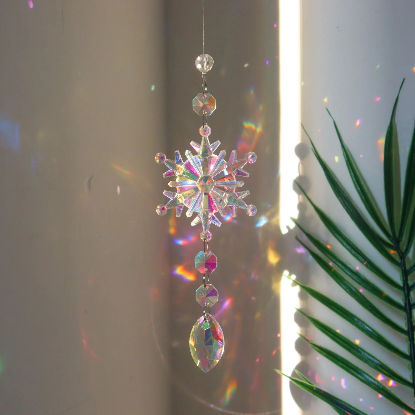 Christmas Window Crystal Suncatcher