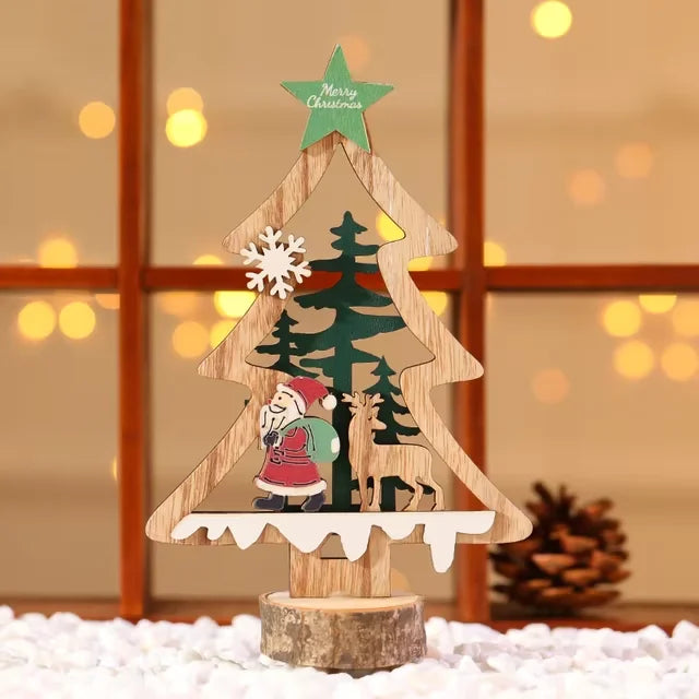 DIY Wooden Christmas Decorations