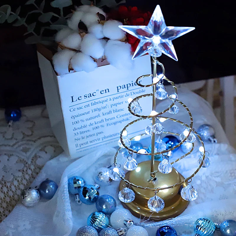 Christmas LED Crystal Star Lamp