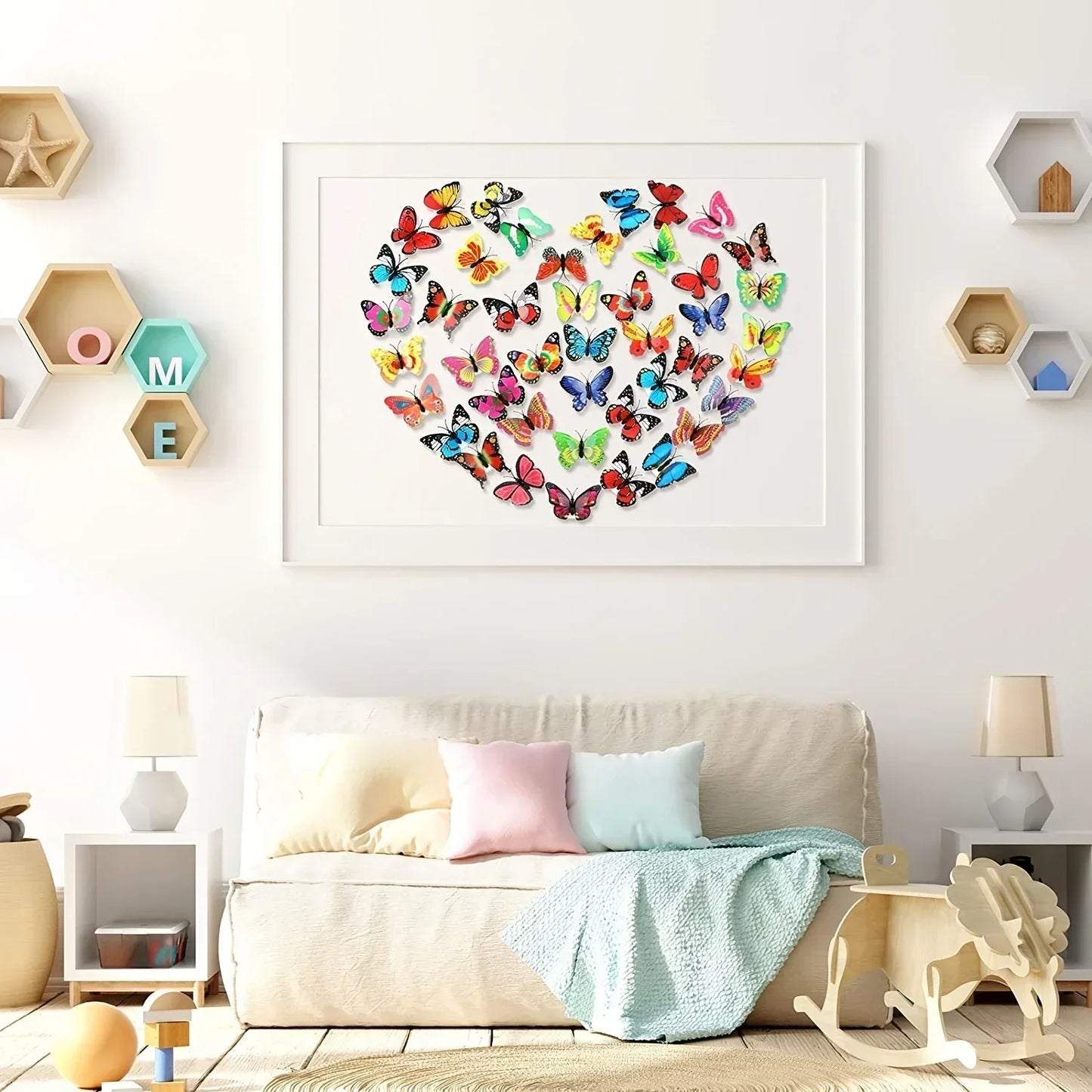 3D LED Butterfly Wall Lights