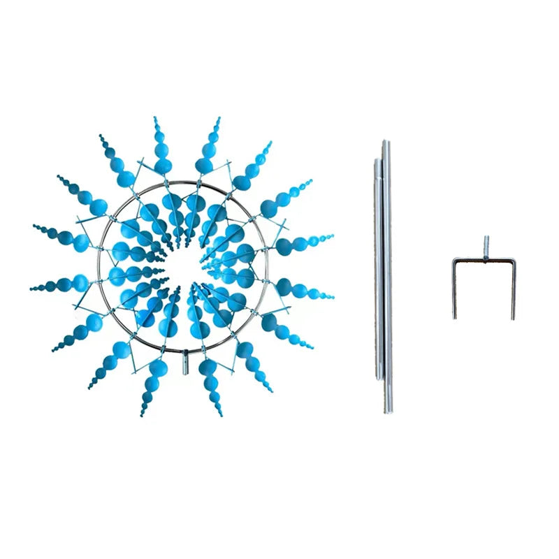 Kinetic Metal Wind Spinner