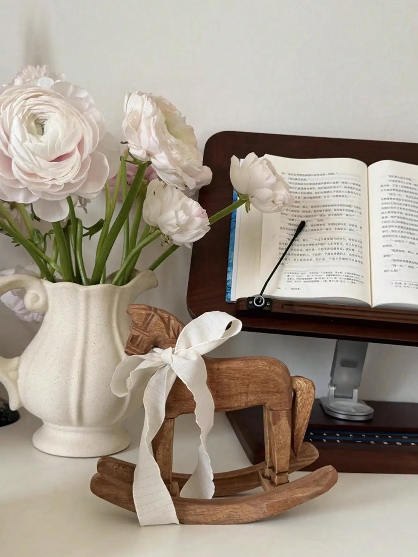 Wooden Horse Creative Hand Carved