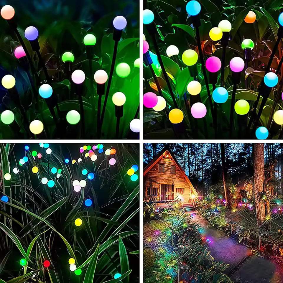 Christmas Solar Firefly Garden Lights