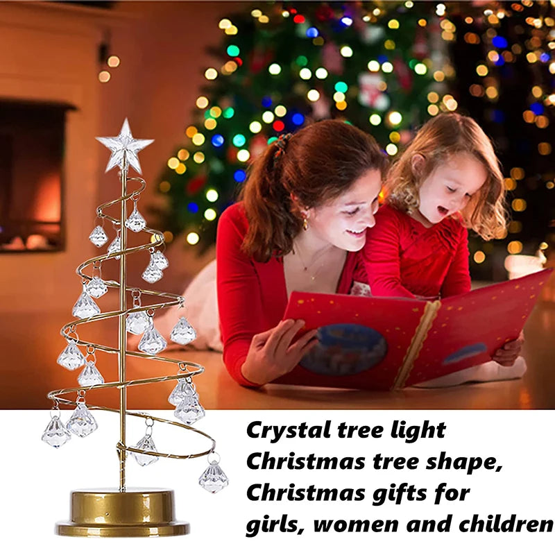 Christmas LED Crystal Star Lamp