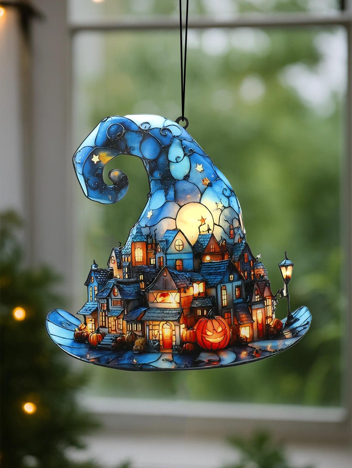 Halloween Witch Hat Hanging Decor