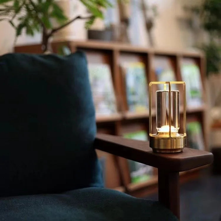 Aluminum Alloy Crystal LED Table Lamp