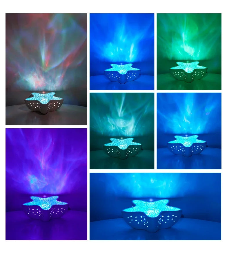 Starfish LED Projector Lamp