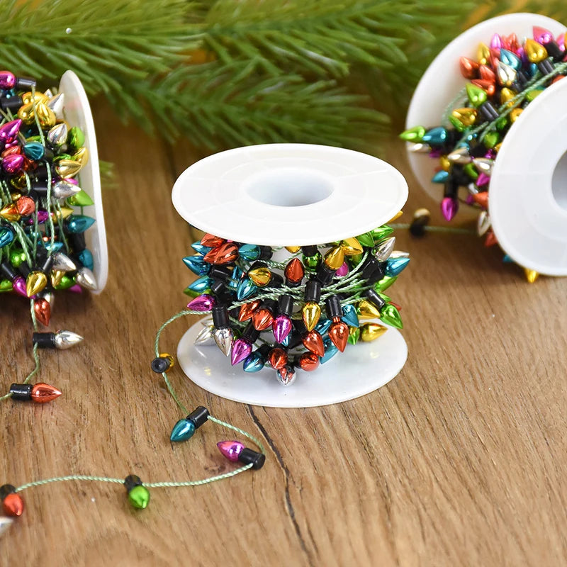 5M Colorful Bulb String Garland