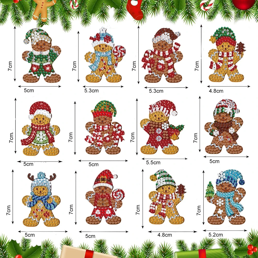 Christmas Diamond Painting Sticker Kit
