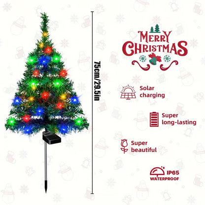 Outdoor Solar Christmas Tree Lights