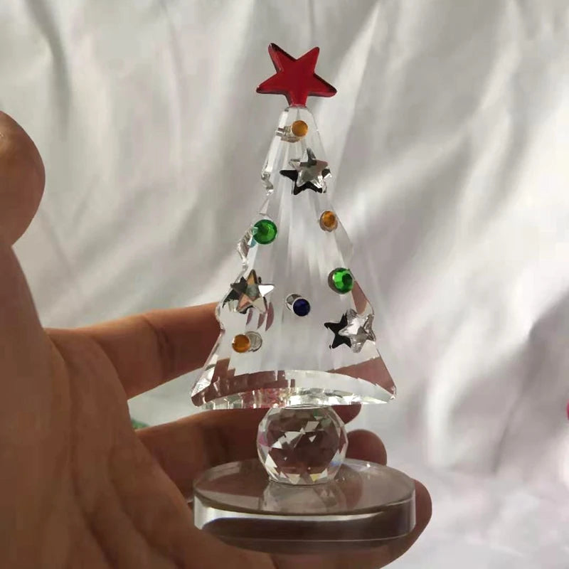 Crystal Christmas Tree Figurine