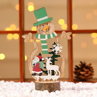 DIY Wooden Christmas Decorations