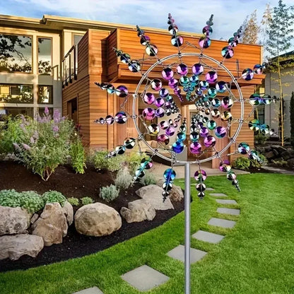 Kinetic Metal Wind Spinner