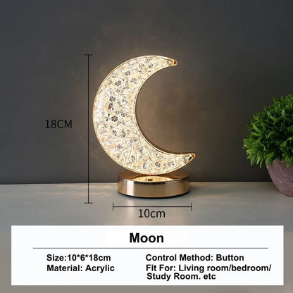 3D Crystal Track Night Light