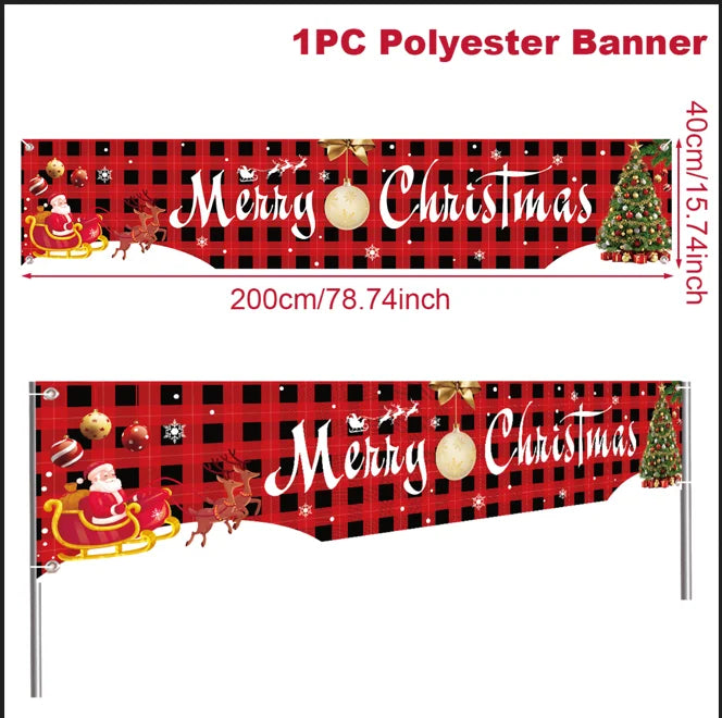 Christmas Outdoor Banner