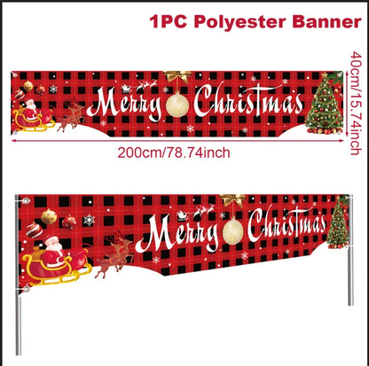 Christmas Outdoor Banner