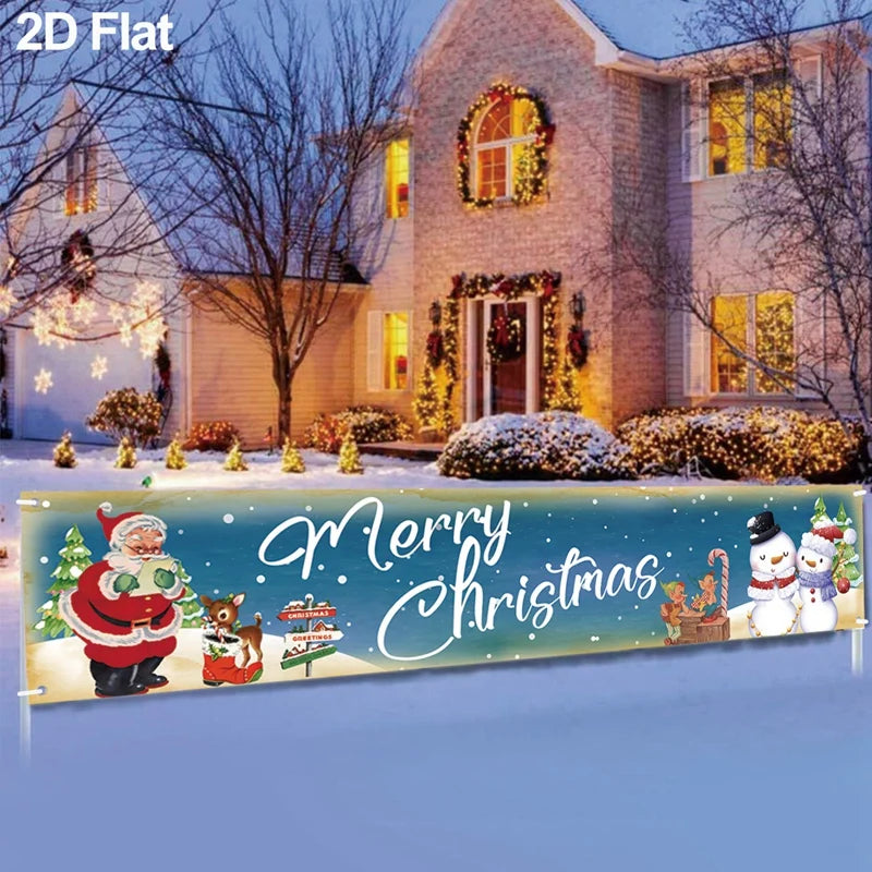 Christmas Outdoor Banner