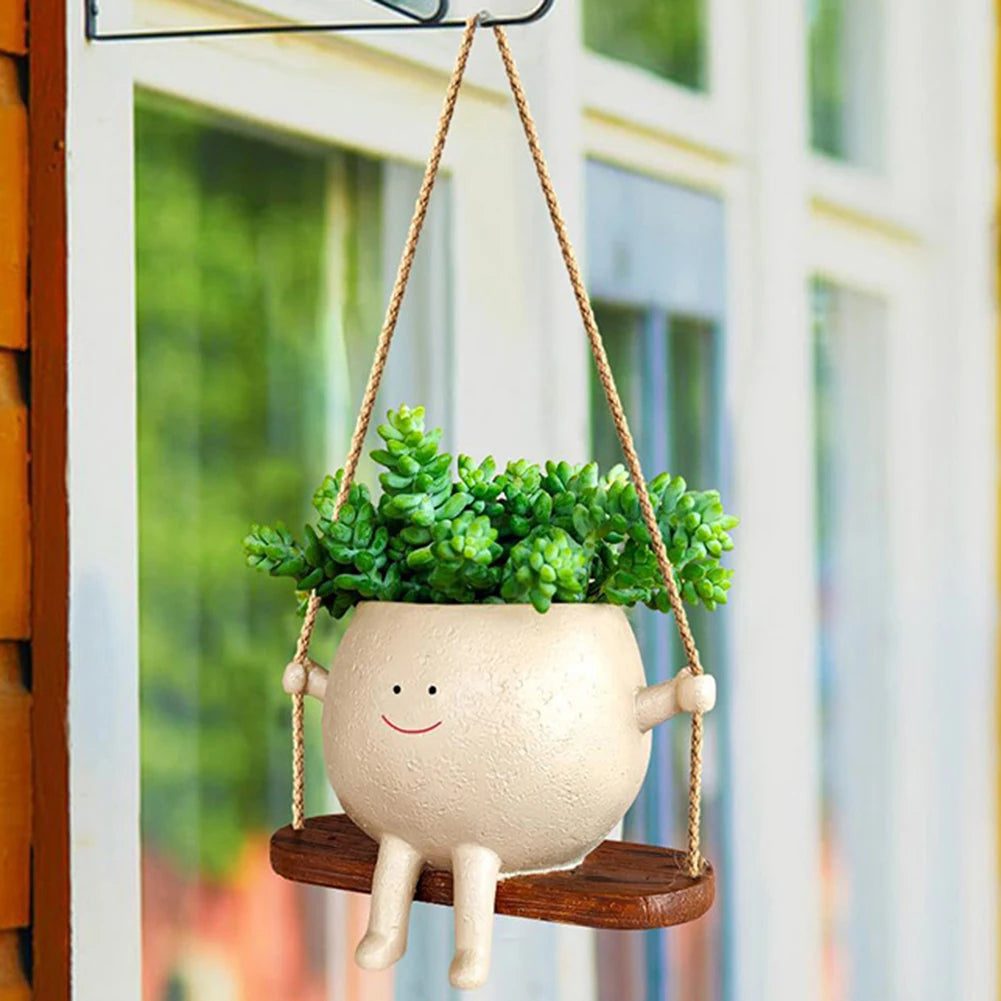 Swing Flower Head Planter