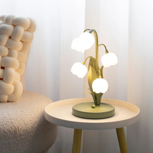 Lily of the Valley Flower Lamp