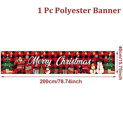 Christmas Outdoor Banner