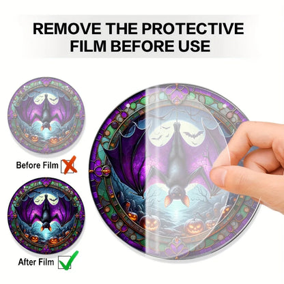 Halloween Witch Acrylic Window Suncatcher