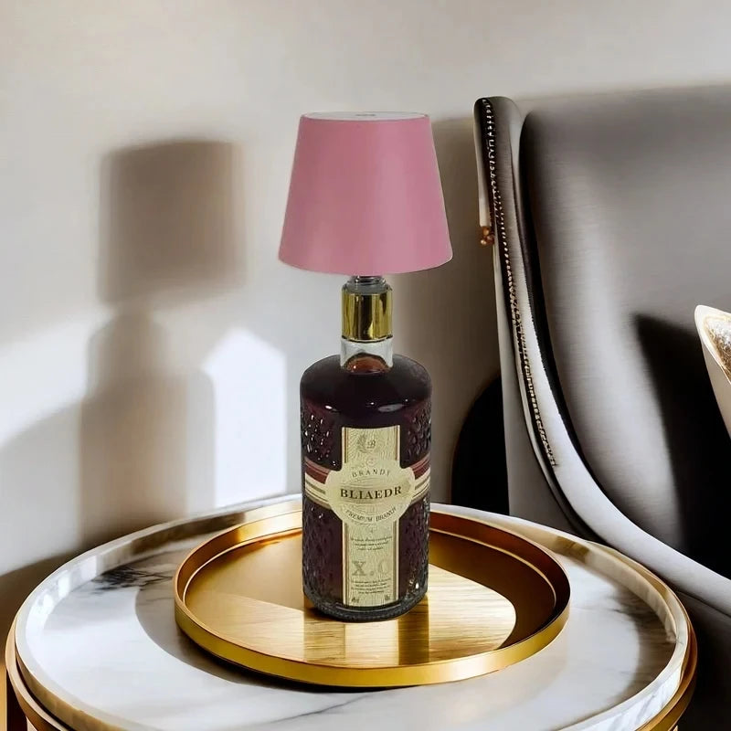 Wireless Bottle Table Lamp