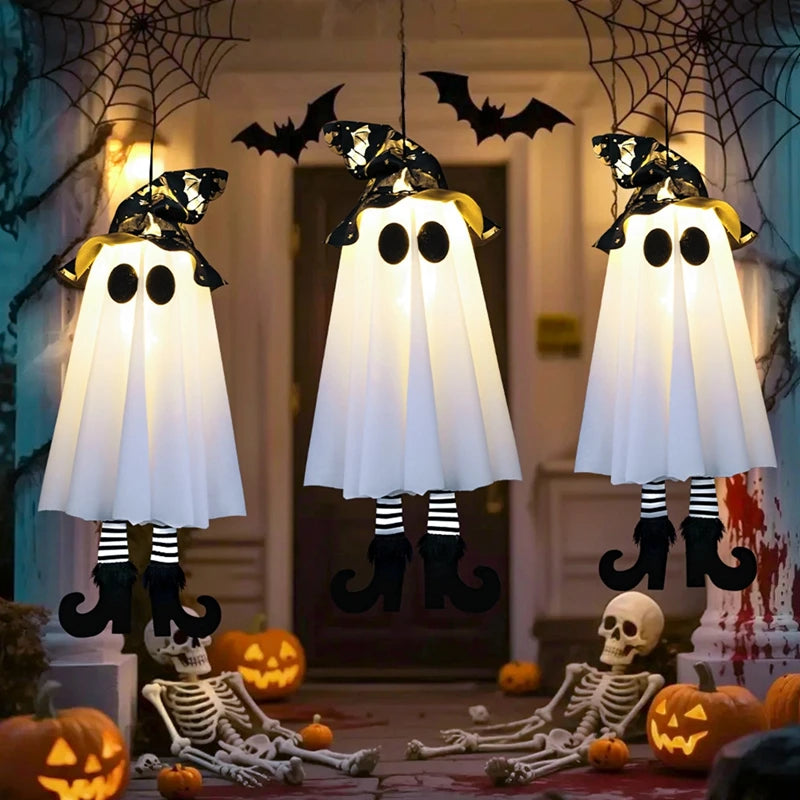 Halloween LED Light Up Witch Ghost