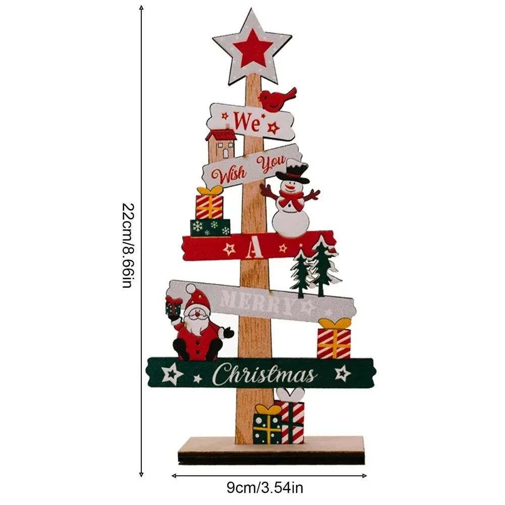 Wooden Christmas Tree Ornament