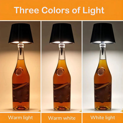 Wireless Bottle Table Lamp