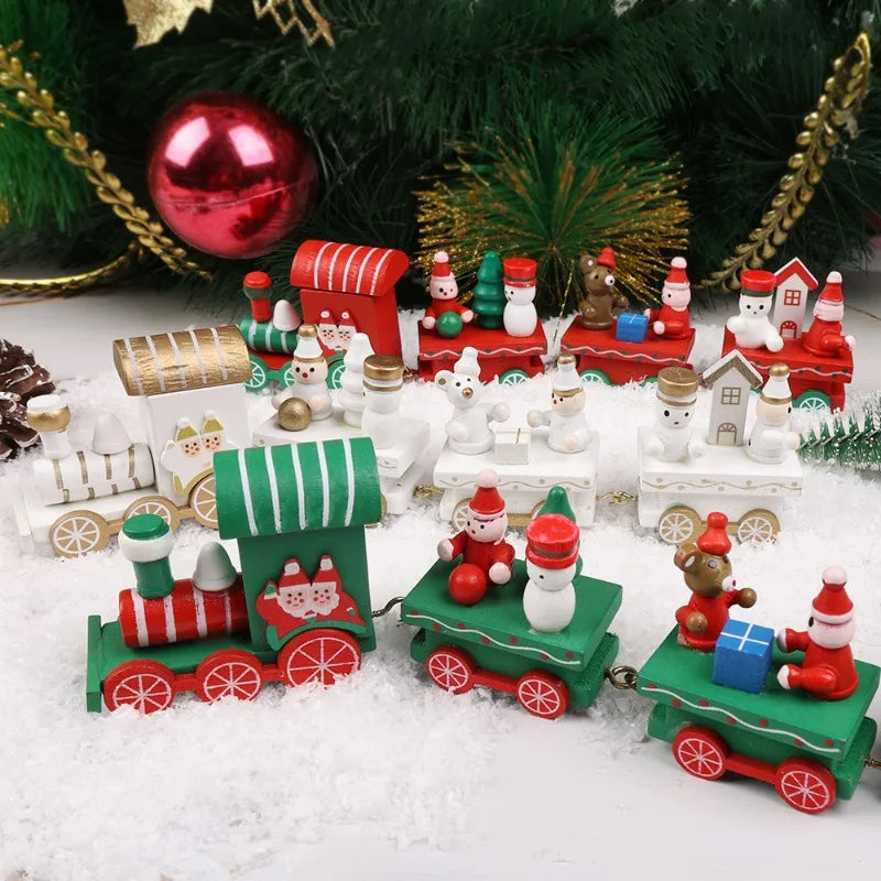 Christmas Train Mini Table Ornament