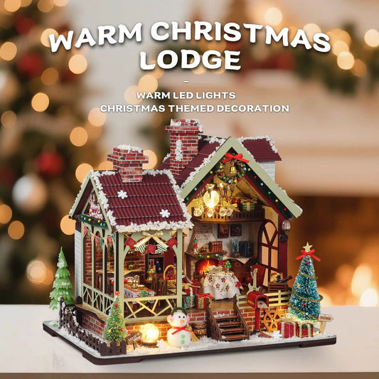 Christmas Night Warm House Music Box