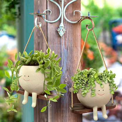Swing Flower Head Planter