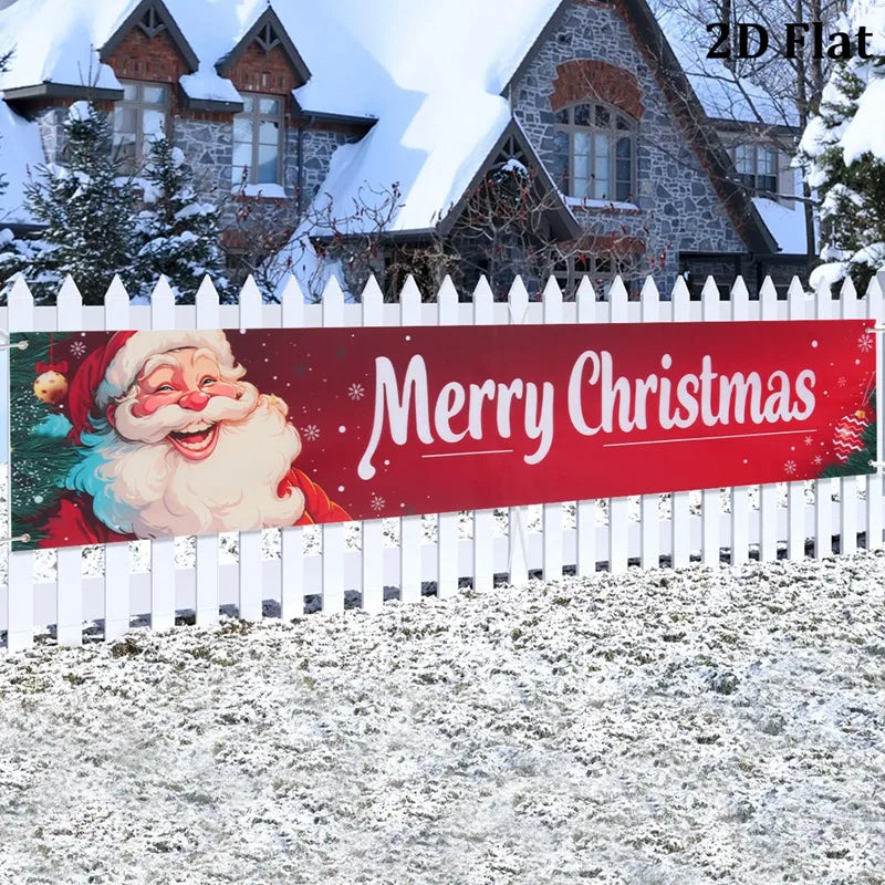 Christmas Outdoor Banner