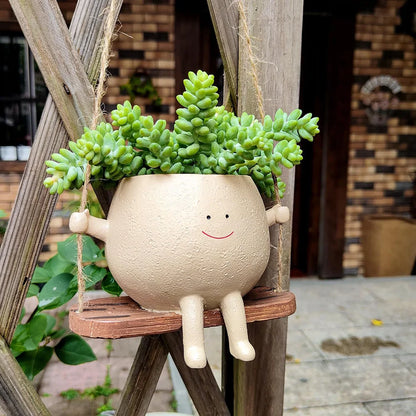 Swing Flower Head Planter