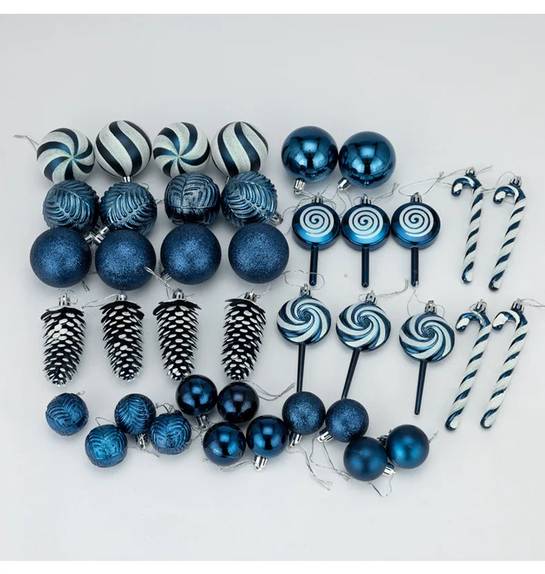 40Pcs Christmas Ball Ornaments