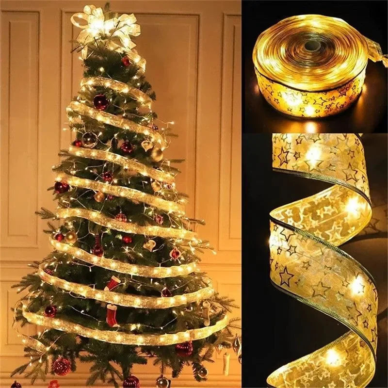 5–10M Christmas Ribbon Lights