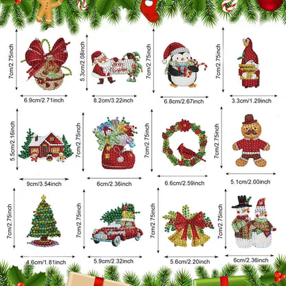 Christmas Diamond Painting Sticker Kit