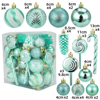 40Pcs Christmas Ball Ornaments