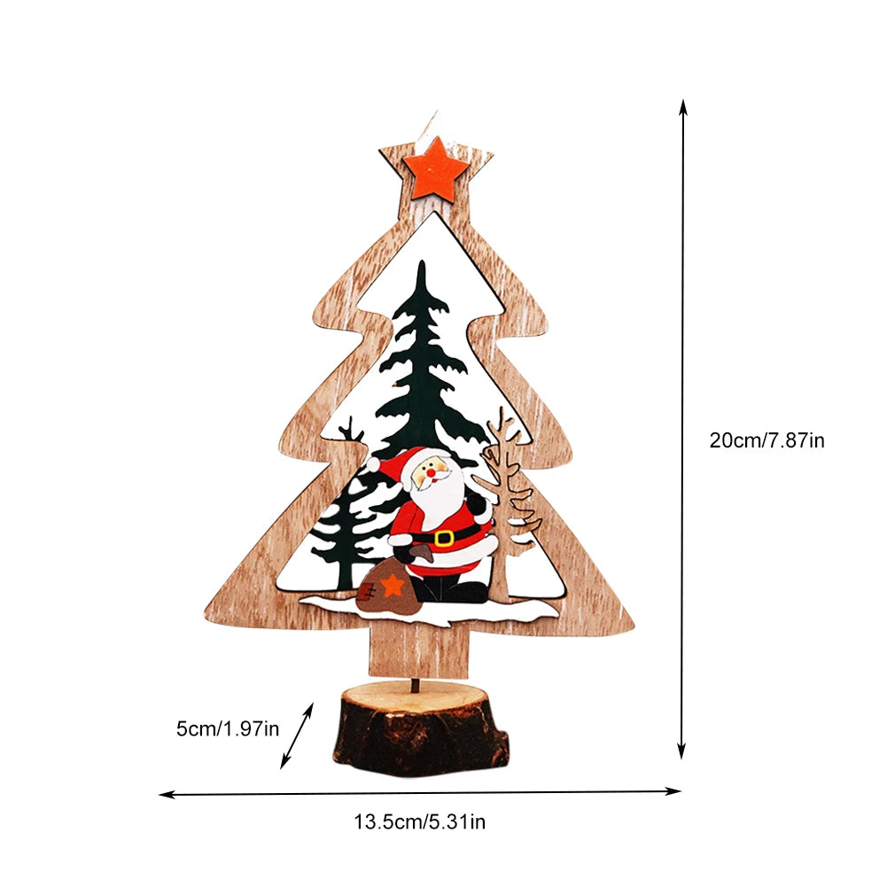DIY Wooden Christmas Decorations