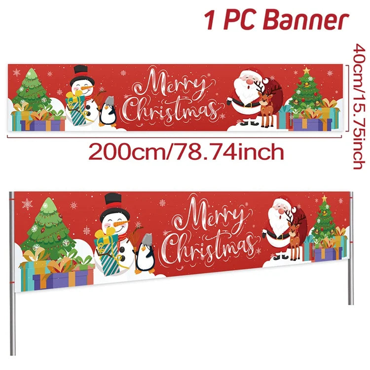 Christmas Outdoor Banner