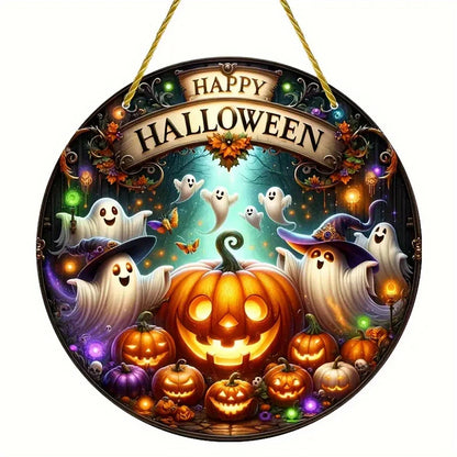 Halloween Witch Acrylic Window Suncatcher