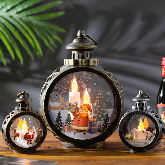 Retro Christmas Night Light