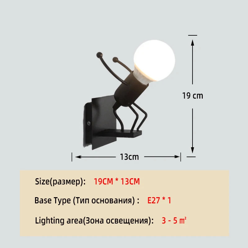 Nordic Retro Wall Lamp