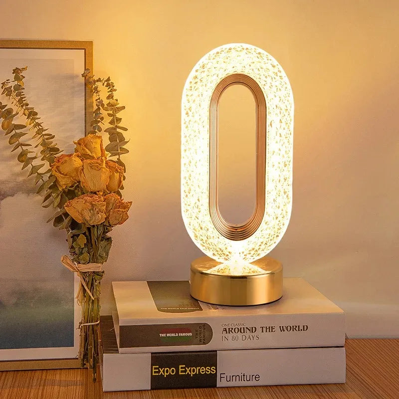 3D Crystal Track Night Light