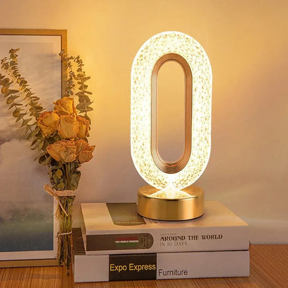 3D Crystal Track Night Light